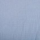 Tissu Double gaze de coton uni Bleu ciel - Par 10 cm