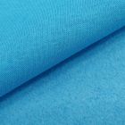 Tissu Molleton Sweat uni Bleu turquoise x10cm