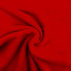 Tissu Polaire uni Rouge - Par 10 cm