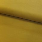 Tissu Velours milleraies Jaune ocre - Par 10 cm