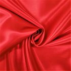 Tissu Doublure Satin Deluxe Rouge - Par 10 cm