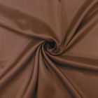 Tissu Doublure Pongé Chocolat - Par 10 cm