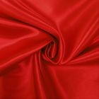 Tissu Doublure Pongé Rouge sang - Par 10 cm