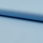 Tissu Popeline de coton unie Bleu - Par 10 cm