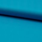 Tissu Popeline de coton unie Bleu turquoise - Par 10 cm