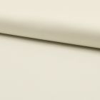 Tissu Popeline de coton unie Ecru - Par 10 cm