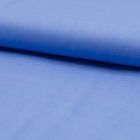 Tissu Voile de coton uni Bleu - Par 10 cm