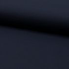 Tissu Voile de coton uni Bleu marine - Par 10 cm