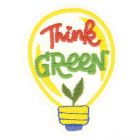 Ecusson Thermocollant Eco Friendly - Think Green