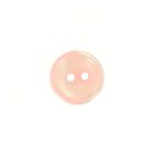 Bouton Donatella uni 15 mm - Rose clair