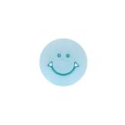 Bouton smile 15 mm - Bleu clair