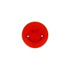 Bouton smile 12 mm - Rouge