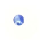 Bouton boule nacré 10 mm - Bleu