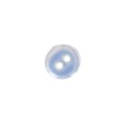 Bouton uni Christian 10 mm - Bleu clair