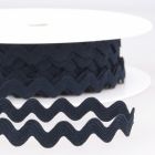 Serpentines tout textile 13 mm Bleu Marine x1m