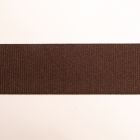Ruban gros grain élastique ceinture 36 mm Frou-Frou - Chocolat x1m