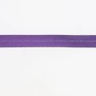 Biais lurex brillant 20 mm Violet x1m