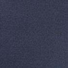 Tissu Jersey Coton ajouré uni Bleu indigo chiné - Par 10 cm