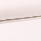 Tissu Jersey Velours Eponge Ecru - Par 10 cm
