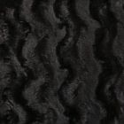 Tissu Fausse fourrure Camouflage sur fond Noir - Par 10 cm