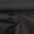 Tissu Piqué Polyester Imperméable uni Noir