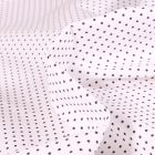 Tissu Coton enduit Little dots sur fond Blanc cassé
