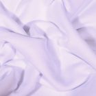 Tissu Jersey Coton envers molletonné uni Bio Blanc - Par 10 cm