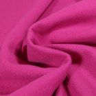 Tissu Drap de manteau uni Rose fuchsia - Par 10 cm