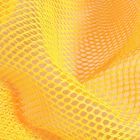 Tissu Filet Vrac mesh Jaune - Par 10 cm
