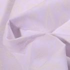 Tissu Coton MC Fabrics Motifs Cachemire sur fond Blanc