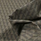Tissu Coton MC Fabrics Flèches sur fond Vert kaki foncé