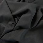 Tissu Crêpe Georgette Noir x10cm