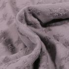 Tissu Jersey Coton Etoiles en relief Elisa Gris