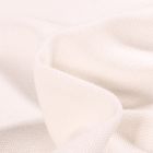 Tissu Toile Casual aspect lin Grande largeur Blanc chiné