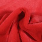 Tissu Fausse fourrure Bear Ultra douce Rouge - Par 10 cm
