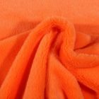 Tissu Fausse fourrure Bear Ultra douce Orange - Par 10 cm