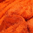 Tissu  Fausse fourrure Polina sur fond Orange