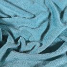 Tissu Eponge Bébé Bambou Tout doux Bleu canard - Par 10 cm
