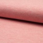 Tissu Sweat envers tout doux chiné Rouge - Par 10 cm