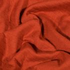 Tissu Sweat léger matelassé Talia Rouille - Par 10 cm