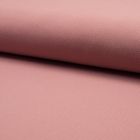 Tissu Jersey crêpe uni Vieux rose - Par 10 cm
