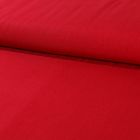Tissu Viscose Twill uni Rouge Carmin - Par 10 cm