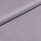 Tissu Popeline Coton uni Bio Gris - Par 10 cm