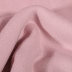 Tissu Polaire Coton Bio uni Rose - Par 10 cm