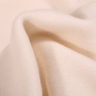 Tissu Polaire Coton Bio uni Ecru - Par 10 cm