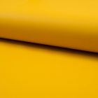Tissu Simili cuir souple uni mat Moutarde - Par 10 cm