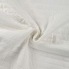 Tissu Coupe-Vent Matelassé uni Blanc