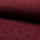 Tissu Maille aspect Mohair Bordeaux - Par 10 cm