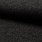 Tissu Maille Jersey Verona Chiné Noir - Par 10 cm
