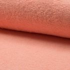 Tissu Eponge légère 320 g/m² Saumon - Par 10 cm